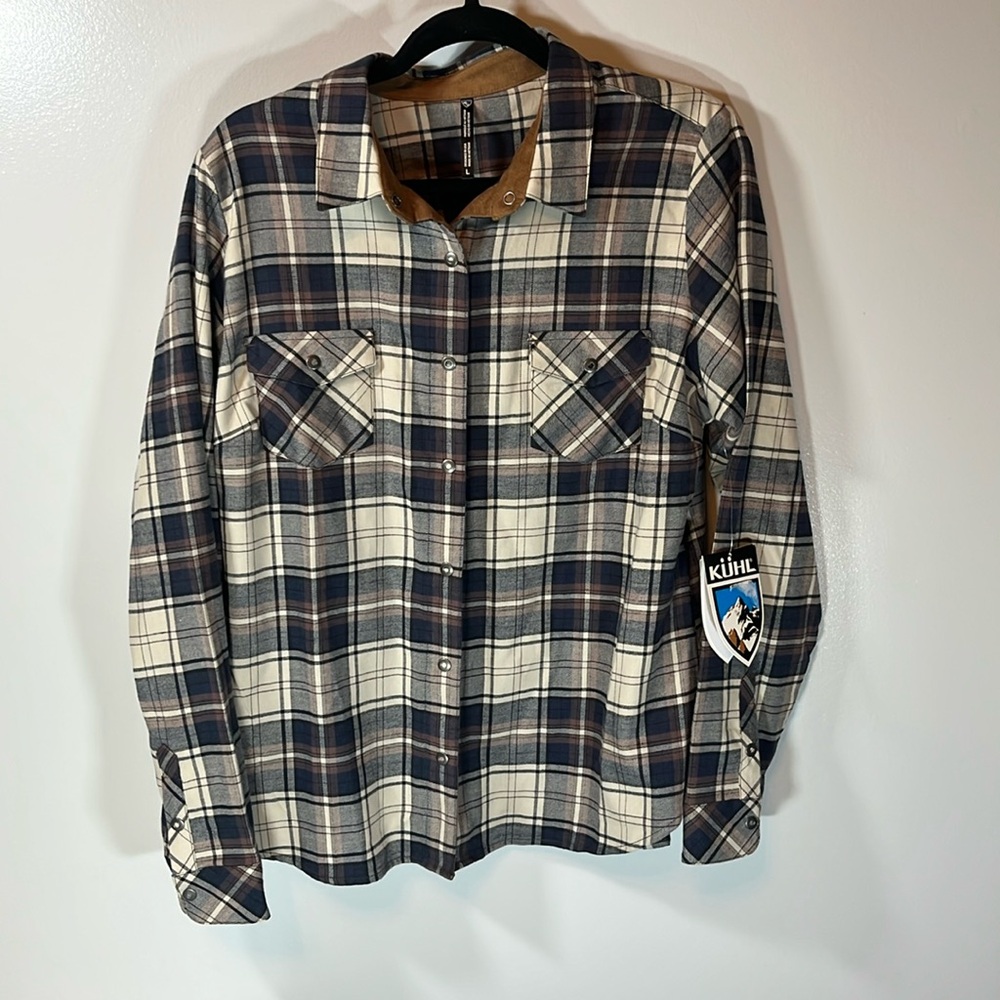 NWT Kuhl W’s Tess Flannel LS